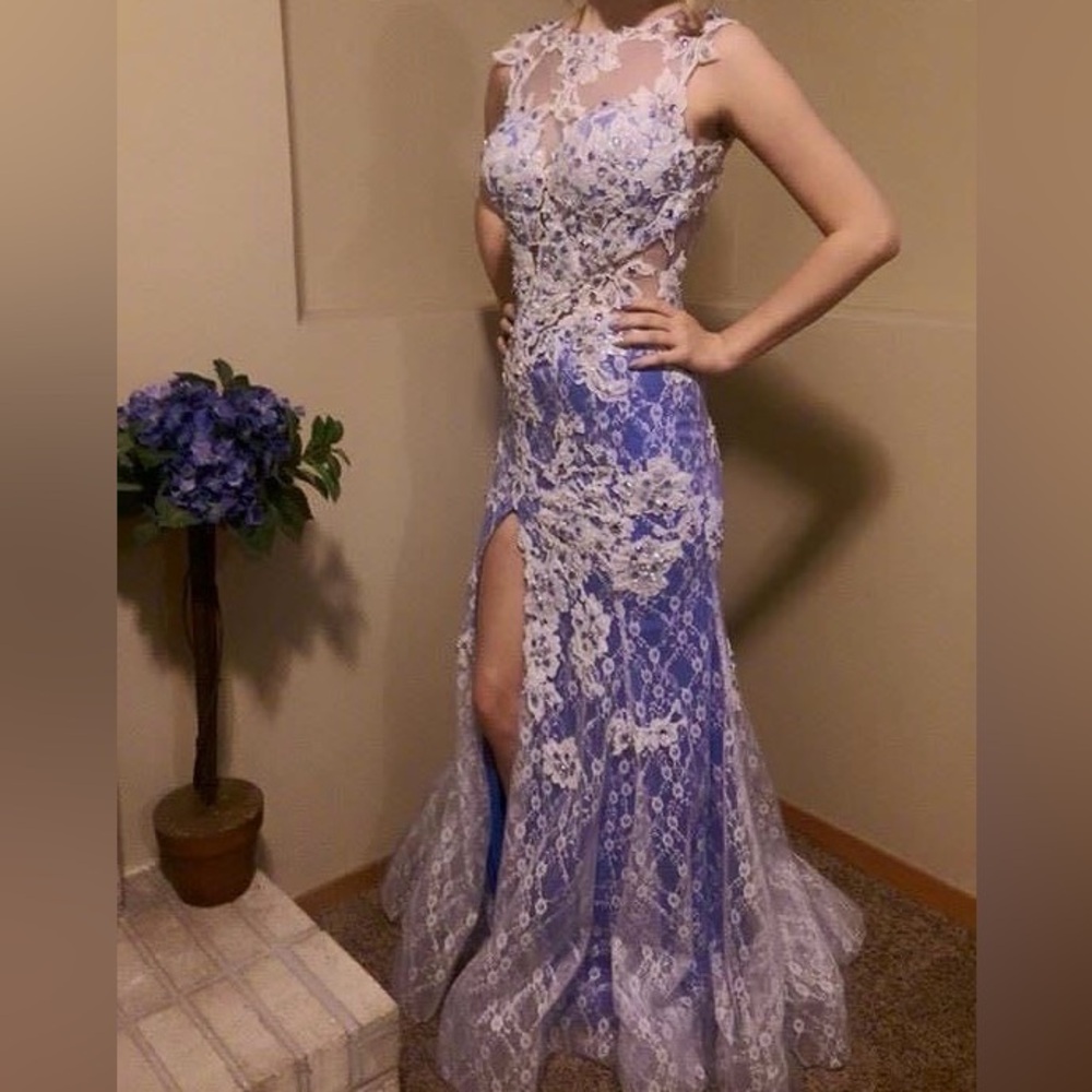 Periwinkle Prom Dress